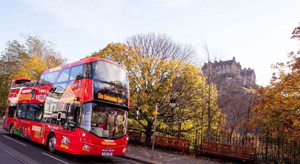 Edinburgh: Hop-On Hop-Off Bus Pass With 3 City Tours - Key Points
