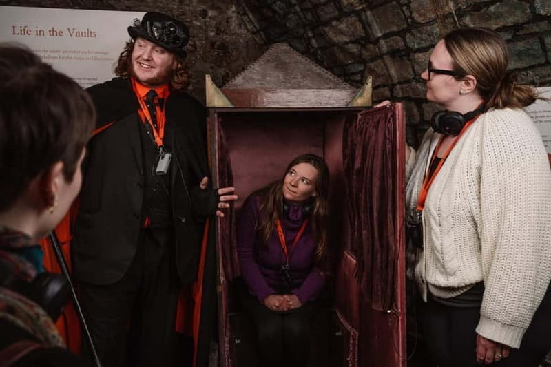 Edinburgh: Multi-Sensory Haunted Underground Tour - The Vaults Museum and Additional Insights