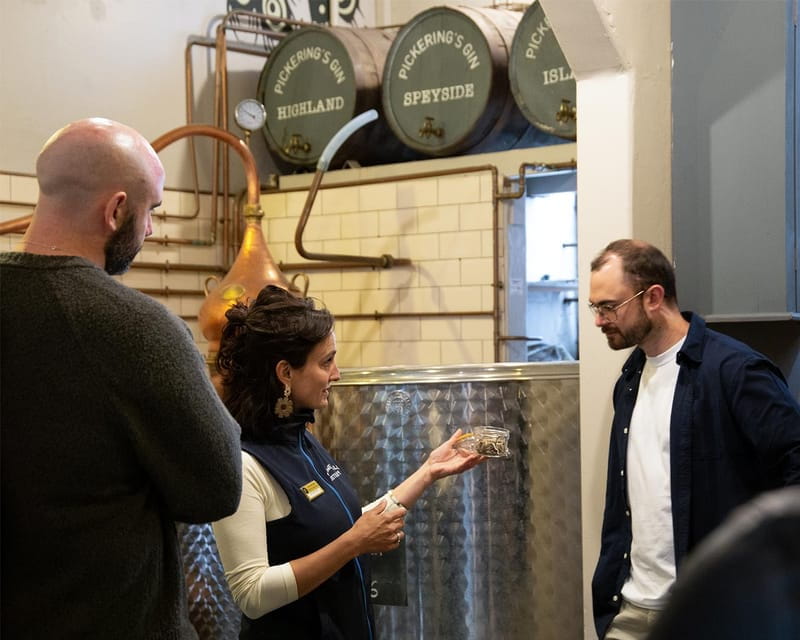 Edinburgh: Pickering's Gin Jolly Tour (Distillery & Tasting) - Key points / Takeaways