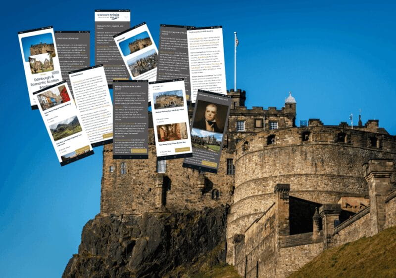 Edinburgh & Scottish Borders: Online Road Trip Guidebook - In-Depth Itinerary Breakdown