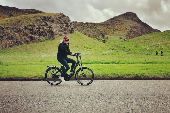 Edinburgh Sky to Sea Bike Tour With Choice of Manual or E-Bike - Tour Description