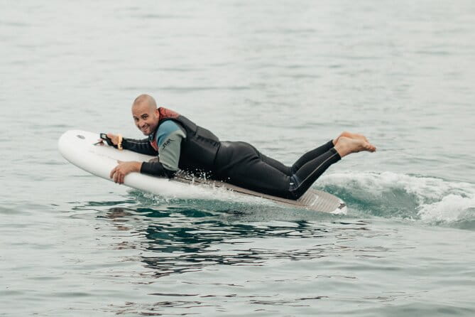 eFoil Fliteboard Experience Barcelona - The Instructor and Equipment: What Sets This Apart