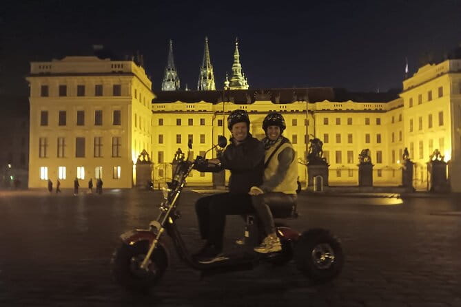 Electric Trike Night Tour in Prague - Live Guided - Key Points / Takeaways