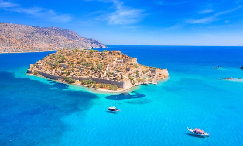 Elounda And Mirabello Boat Trip - Swimming and Sunbathing at Kolokytha Bay