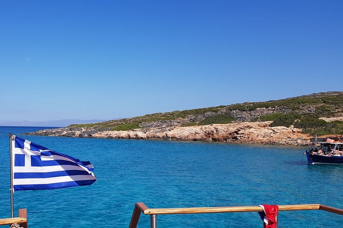 Elounda Boat Trip-The Authentic - Relaxing at Kolokytha Beach: A Hidden Gem