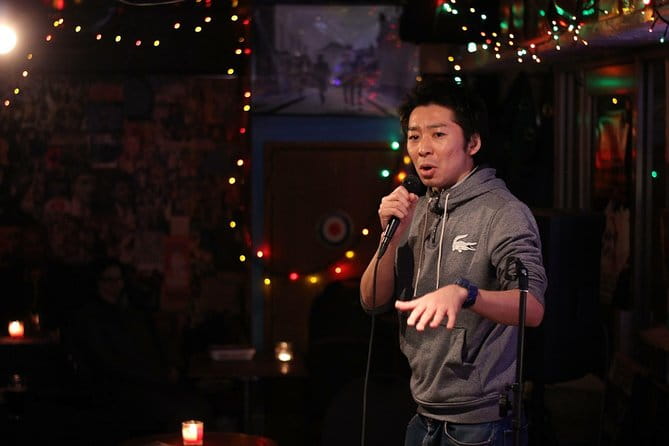English Stand up Comedy Show & Meet up in Tokyo by Meshida - Key Points