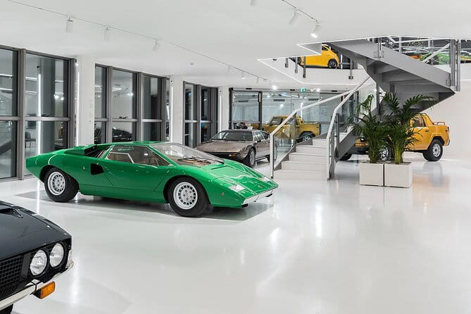entrance ticket to the Lamborghini Museum in Bologna - Logistics and Practical Considerations