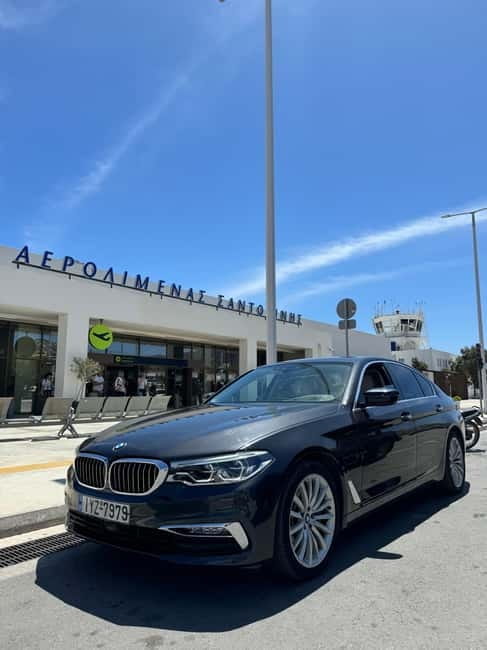 Escape the Cruise with the BMW - Exploring Santorini by BMW: What You Can Expect