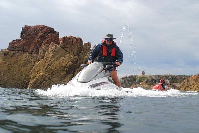 Escorted Coastal Tour by Jet Skis From St. Aubin - Duration and Age Restrictions