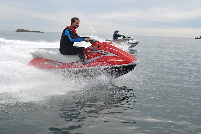 Escorted Coastal Tour by Jet Skis From St. Aubin - Whats Included in the Tour
