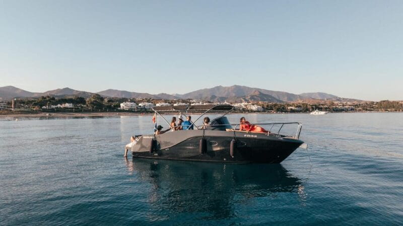 Estepona: Boat Rental with Captain, Enjoy the Mediterranean! - Snacking and Beverages on Board