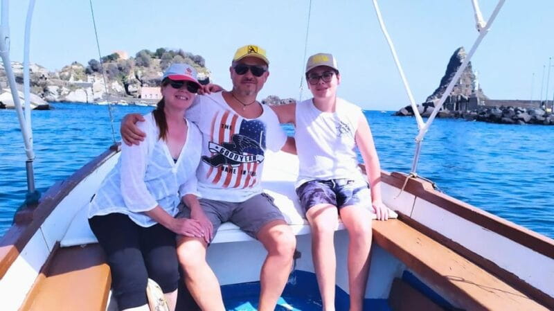 Etna Lava Flow 1992 Aci Trezza boat tour dinner family home - Logistics and Practicalities