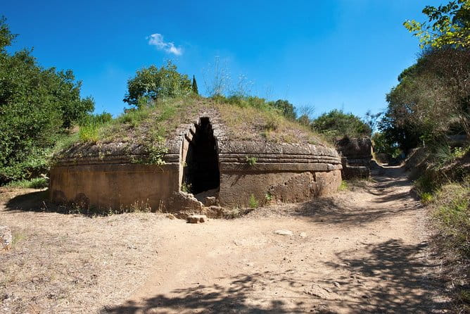 Etruscan Tarquinia and Cerveteri from Rome - Logistical Comfort and Flexibility
