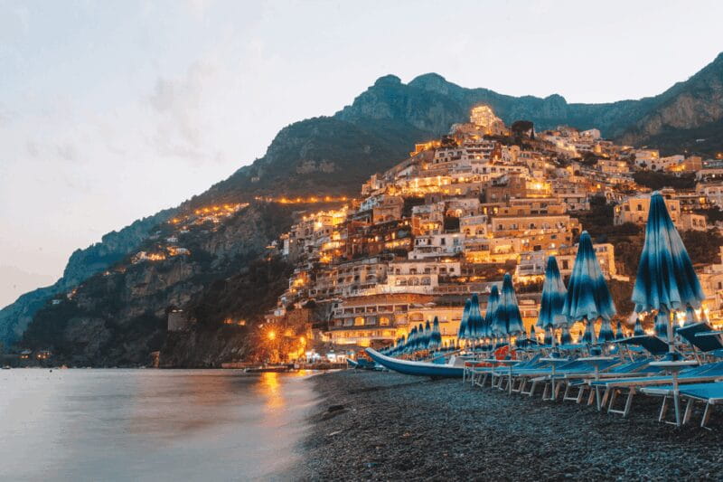 Evening drive along the Amalfi Coast and seaside dinner. - Key Points / Takeaways