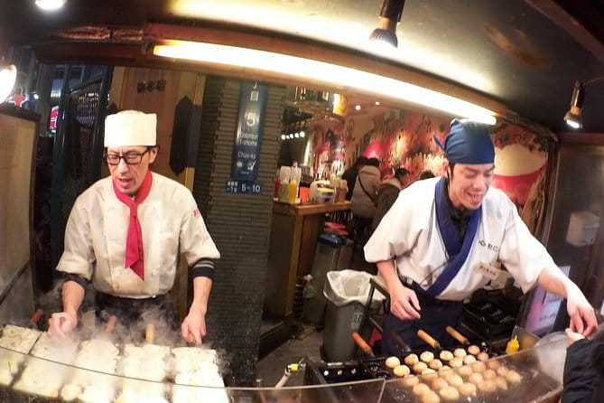 Evening Street Food Hopping Tour in Downtown Osaka - Meeting Point and Schedule