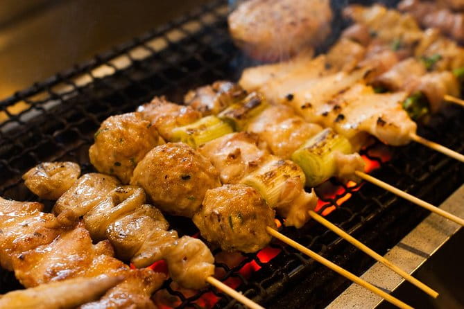 Evening Tokyo Walking Food Tour of Shimbashi - Five Flavorful Food Stops