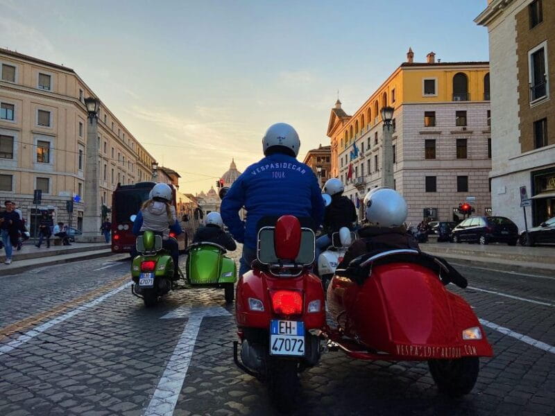 Evening Vespa Sidecar Tour with Gourmet Pizza Tasting - Exciting Ride and Cultural Highlights: Our Take on the Vespa Sidecar Tour in Rome