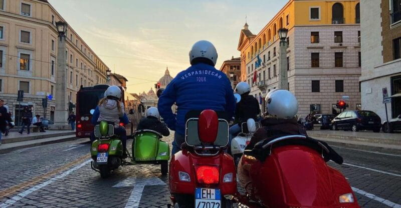 Evening Vespa Sidecar Tour with Gourmet Pizza Tasting - Itinerary Breakdown: What You’ll See and Do