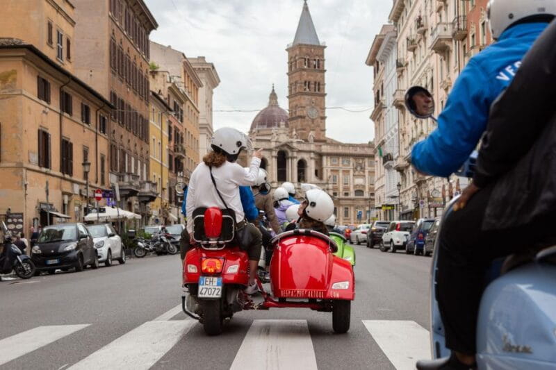Evening Vespa Sidecar Tour with Gourmet Pizza Tasting - Price and Logistics: Good Value in a Unique Package