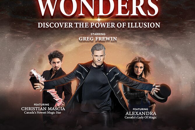 Evolution Magic Show in Niagara Falls - Inclusions