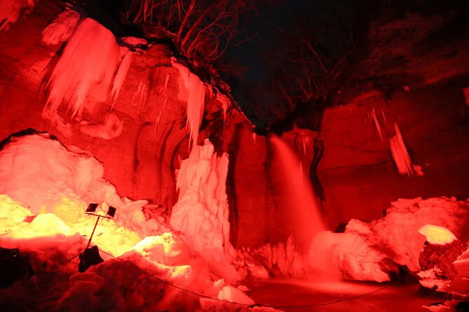 Exclusive Evening Trekking Tour to the Frozen Nanajyo Waterfall - Key Points
