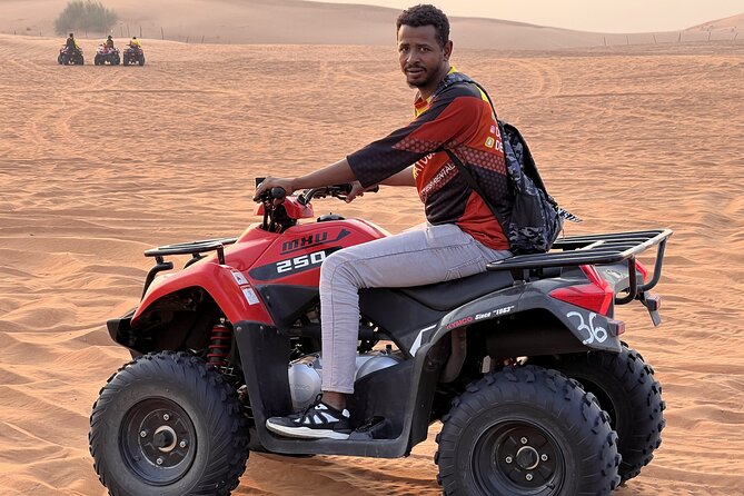 Exclusive VIP Desert Safari With Thrilling Quad Bike Adventure - Safety Precautions and Requirements