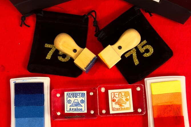 Experience Making Personalized Japanese Seal Stamp - Included Materials and Supplies