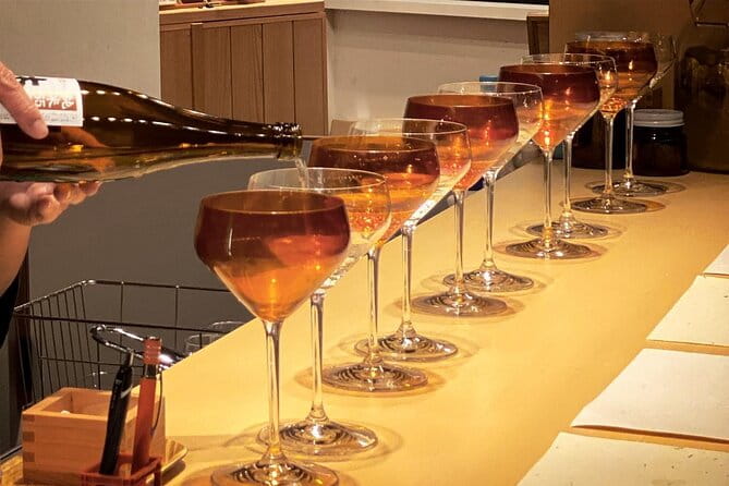 Experience Tasting Fukuis Local Sake in a Lacquered Glass - Sampling Fukuis Local Sake Varieties