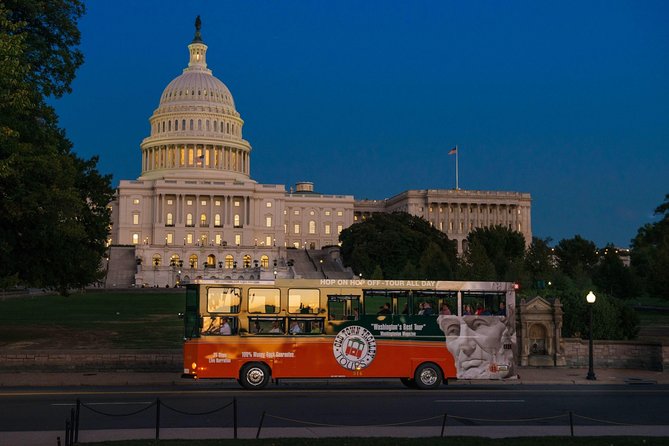Experience Washington DCs Monuments by Moonlight on a Trolley - Lighting Up the Monuments