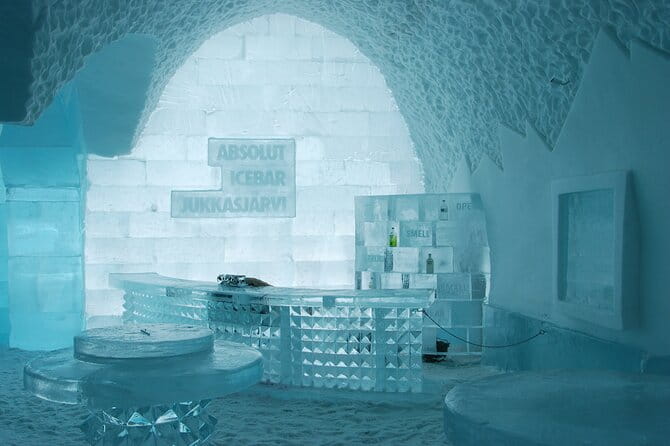 Explore the Icehotel, Day Trip from Abisko - Inside the Icehotel: Art, Architecture, and a Cold Drink