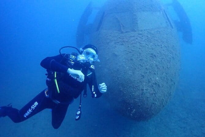 Explore World's Largest Plane Wreck by Scuba Diving in Kusadasi - A Closer Look at the Kusadasi Plane Wreck Scuba Experience