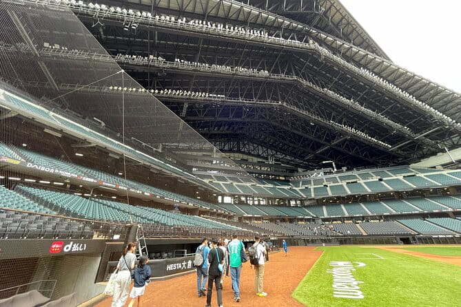 F-Village Baseball Stadium Tour With Baseball Experience - Key Points
