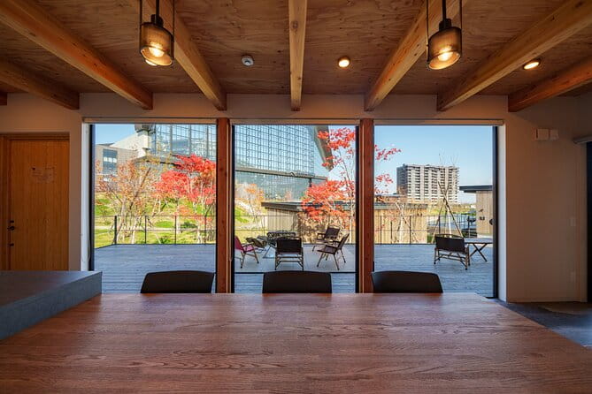 F-Village Luxury Camping BALLPARK TAKIBI TERRACE ALLPAR - Key Points