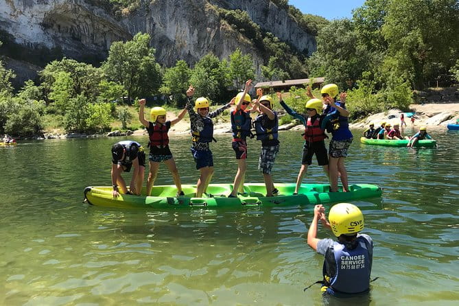 Family canoe trip under the Pont d'Arc - from 3 years old - A Deep Dive into the Experience