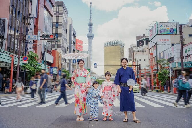 Family Kimono Experience & Photography in Asakusa Tokyo HANAYAKA - Photography and Styling Services