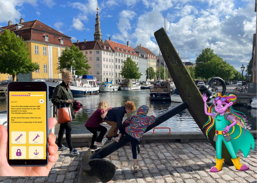 Family Treasure Hunt Mission - Build a Copenhagen Spaceship - Starting Point and Instructions