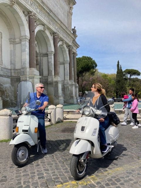 Fantastic vespa tour with driver in Rome - Price, Logistics, and Practical Considerations