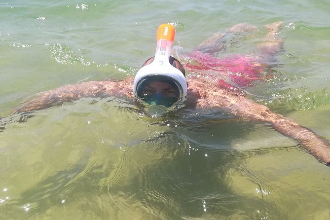 Faro to Benagil Hiking Tour and Marinha Beach - Marinha Beach Sunbathing