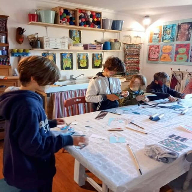 Faux La Montagne : Le Nid d'Art : English art workshops for children - Key points / Takeaways