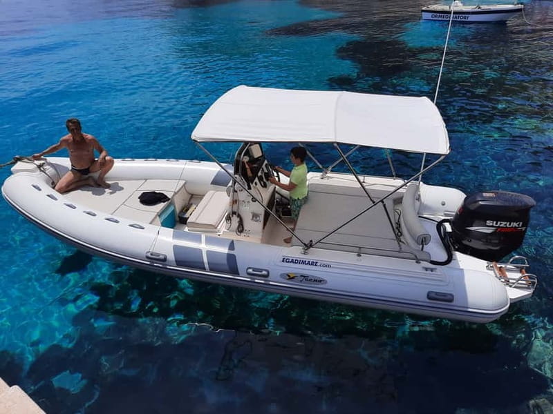 Favignana and Levanzo: Island tour by rib boat from Trapani - Key Points / Takeaways