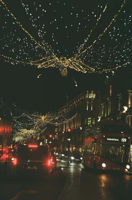 Festive London Christmas Light & Holiday Sights Walking Tour - Walking Route and Highlights