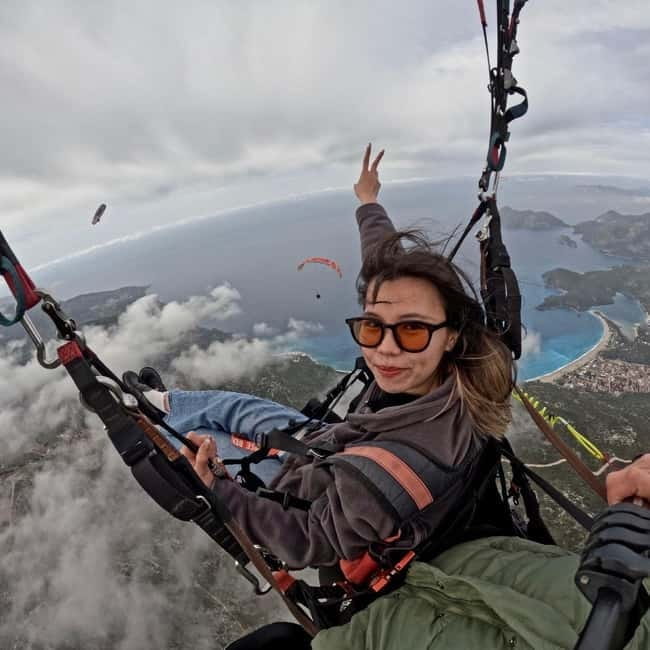 Fethiye: Female Pilot, Babada, Oludeniz Paragliding, Transfer - Takeoff and Flight Experience