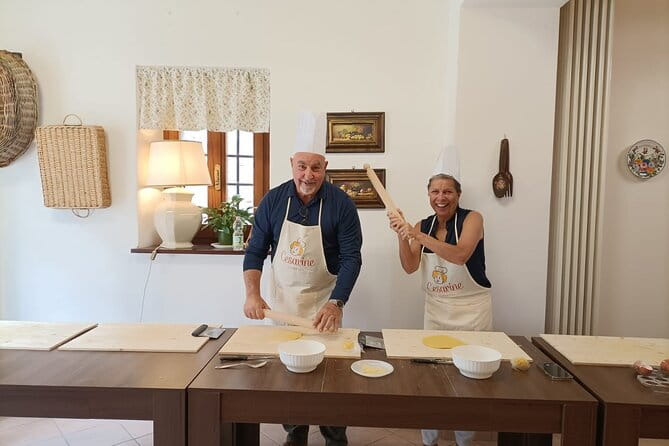 Fettuccine & Ravioli Class in Assisis Home-Style Cooking School - Key points / Takeaways