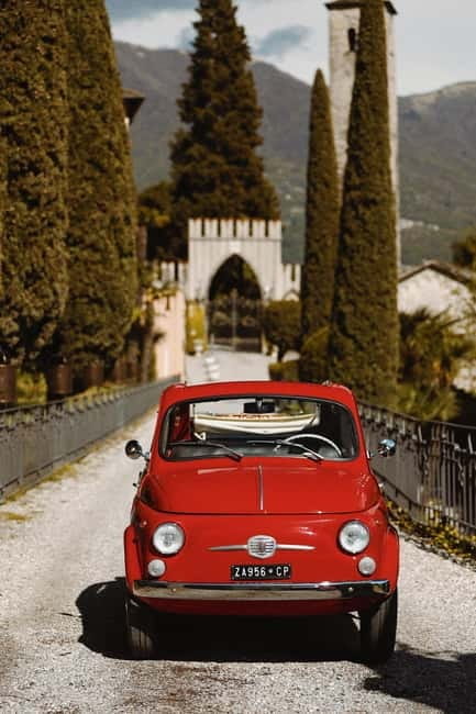Fiat 500 Cabrio rental  Discover Lake Como with "Rosetta" 2 hours - Key Points / Takeaways