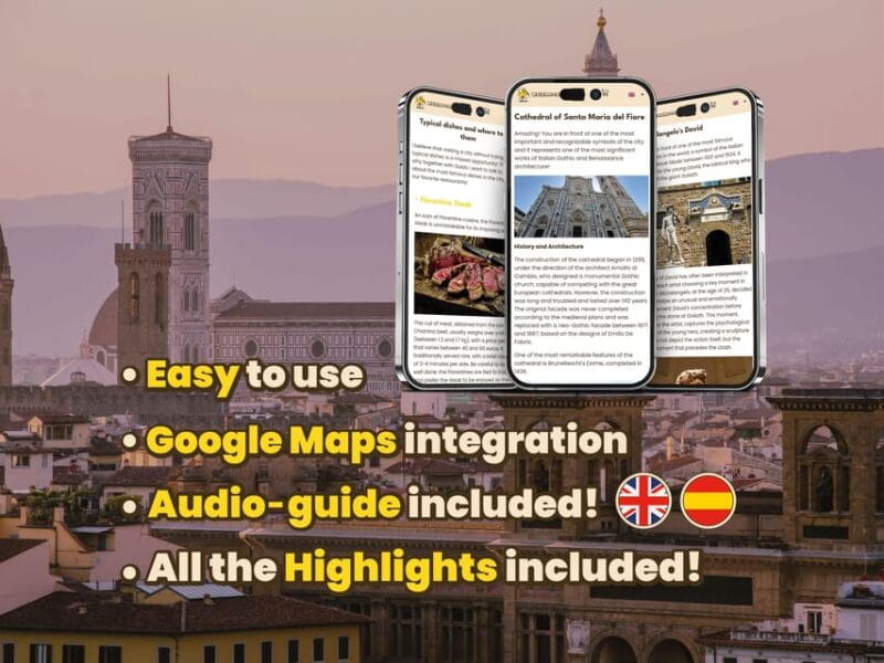 Firenze: Digital Guide made by a Local for your walking tour - Key Points / Takeaways