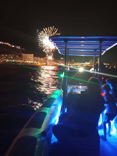 FIREWORKS FROM A BOAT BONFIRES IN ALICANTE - Experiencing Alicante’s San Juan Fireworks from the Water
