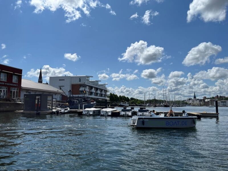 Flensburg: E-Boat rent - Key points / Takeaways