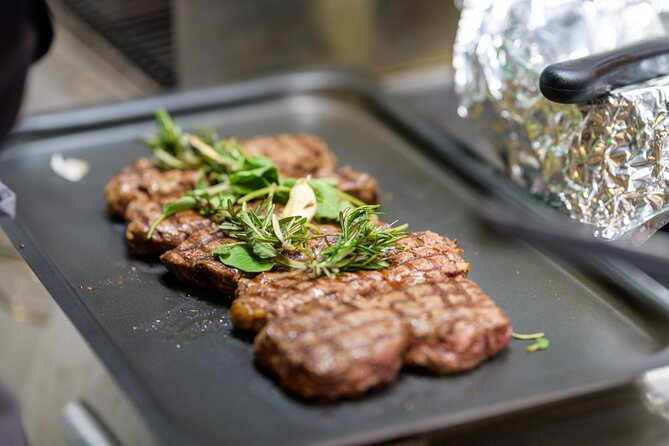 Florence Food Tour With Truffle Pasta, Steak & Free Flowing Wine - Dinner Menu