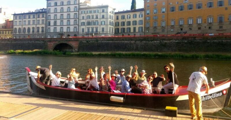 Florence: Guided Gondola Boat Tour with a Glass of Wine - Key points / Takeaways