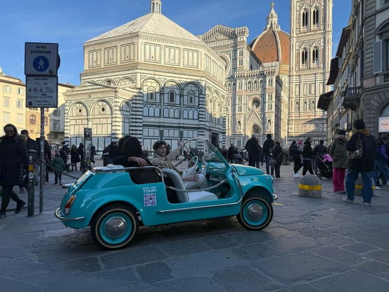 Florence: Guided Vintage Electric Fiat 500 City center Tour - Key Points / Takeaways